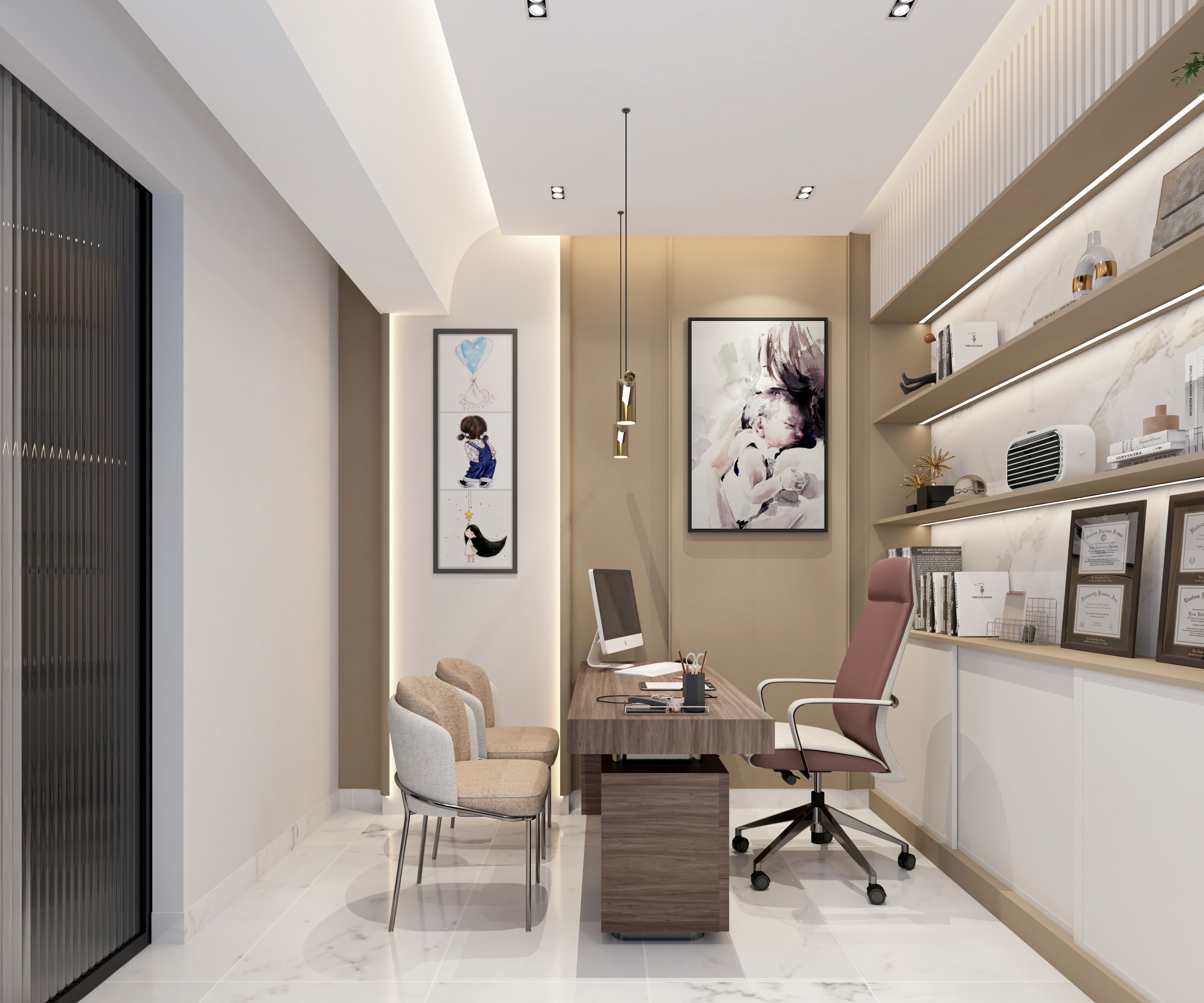 Healthcare OPD Consultation Lounge